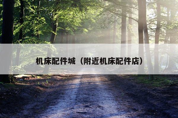 机床配件城（附近机床配件店）