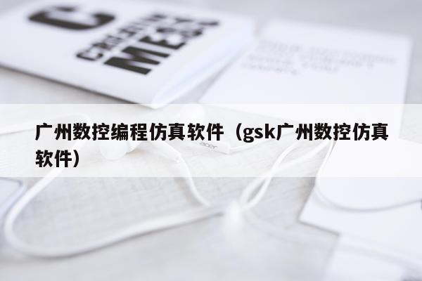 广州数控编程仿真软件（gsk广州数控仿真软件）