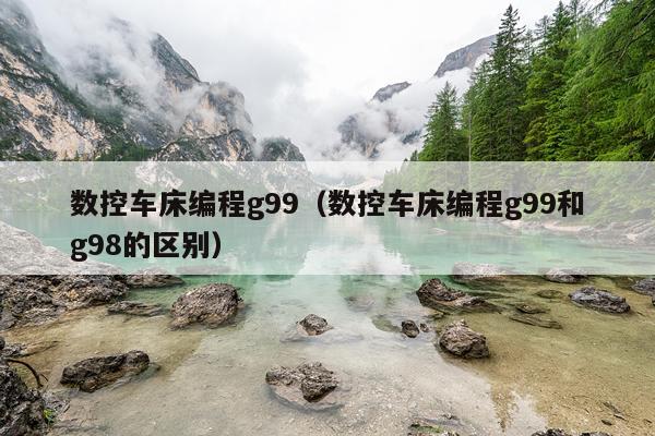 数控车床编程g99（数控车床编程g99和g98的区别）