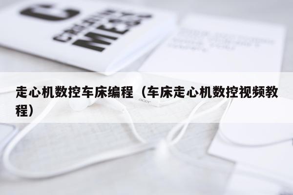走心机数控车床编程（车床走心机数控视频教程）