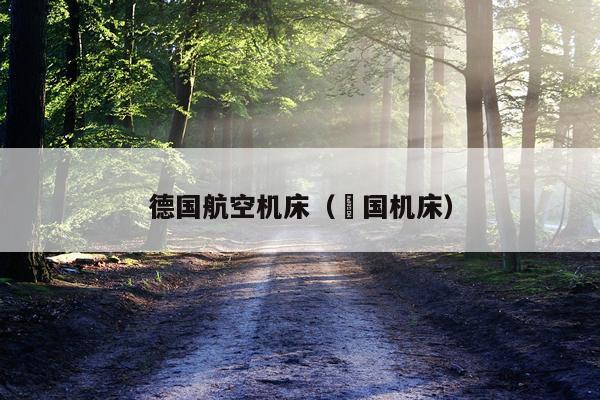 德国航空机床（徳国机床）