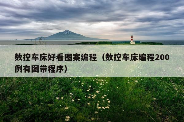 数控车床好看图案编程（数控车床编程200例有图带程序）