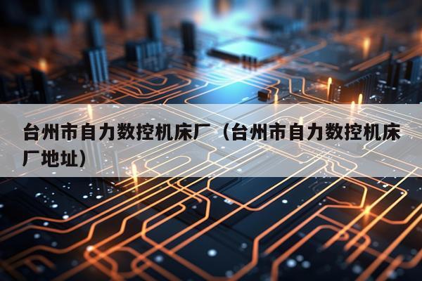 台州市自力数控机床厂(台州市自力数控机床厂地址)