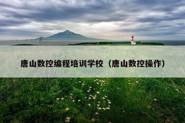 唐山数控编程培训学校（唐山数控操作）