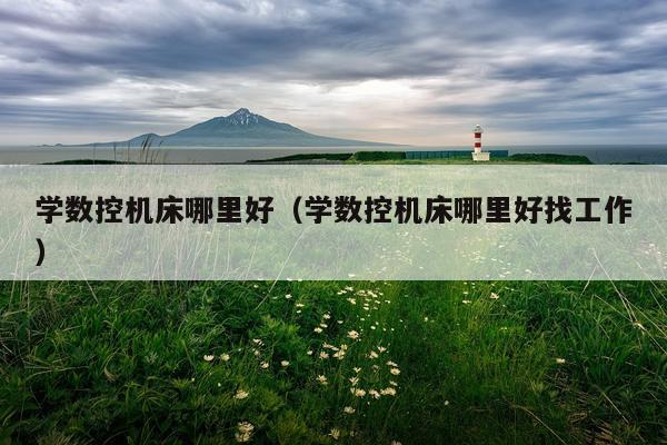 学数控机床哪里好（学数控机床哪里好找工作）