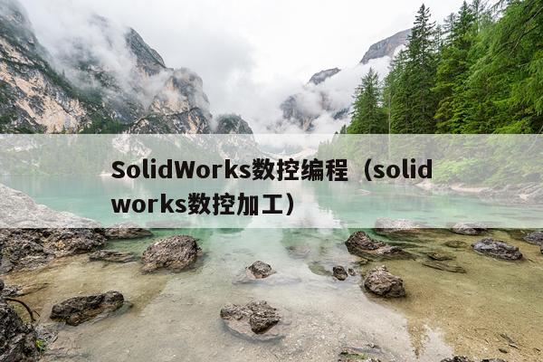 SolidWorks数控编程(solidworks数控加工)