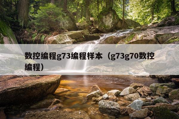 数控编程g73编程样本（g73g70数控编程）