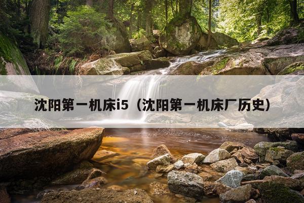 沈阳第一机床i5（沈阳第一机床厂历史）