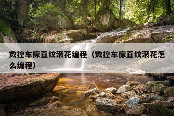 数控车床直纹滚花编程（数控车床直纹滚花怎么编程）