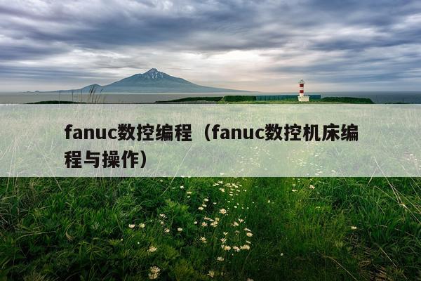 fanuc数控编程(fanuc数控机床编程与操作)