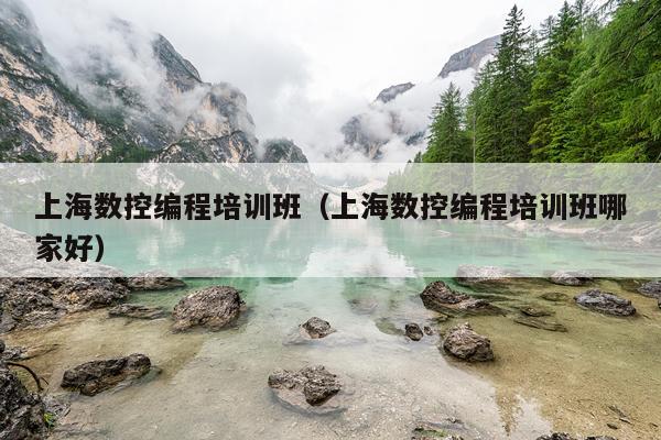 上海数控编程培训班（上海数控编程培训班哪家好）
