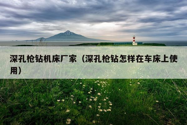 深孔枪钻机床厂家（深孔枪钻怎样在车床上使用）