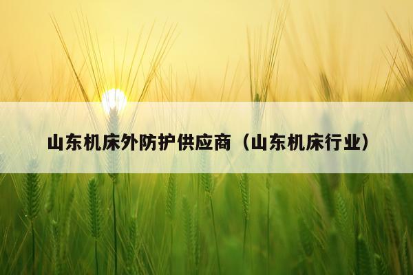 山东机床外防护供应商（山东机床行业）