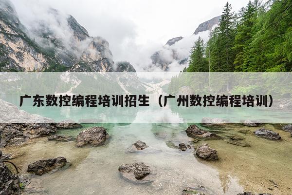 广东数控编程培训招生（广州数控编程培训）
