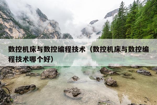 数控机床与数控编程技术（数控机床与数控编程技术哪个好）