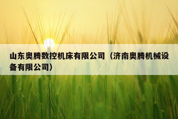 山东奥腾数控机床有限公司（济南奥腾机械设备有限公司）
