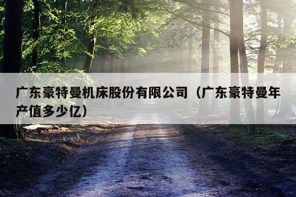 广东豪特曼机床股份有限公司（广东豪特曼年产值多少亿）
