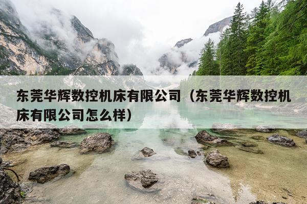 东莞华辉数控机床有限公司（东莞华辉数控机床有限公司怎么样）