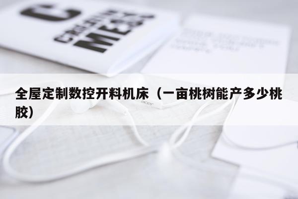 全屋定制数控开料机床（一亩桃树能产多少桃胶）