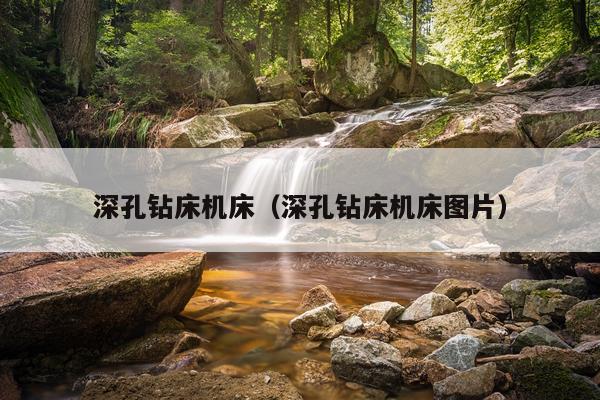 深孔钻床机床（深孔钻床机床图片）