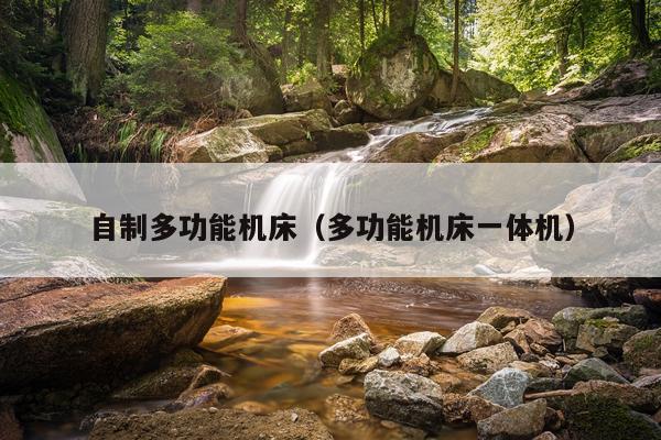 自制多功能机床（多功能机床一体机）