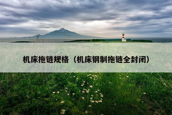 机床拖链规格（机床钢制拖链全封闭）