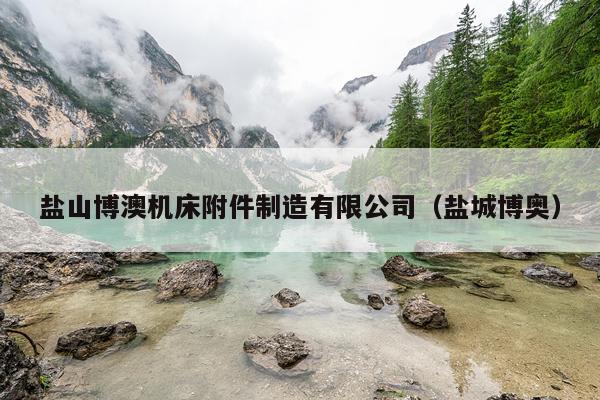 盐山博澳机床附件制造有限公司（盐城博奥）