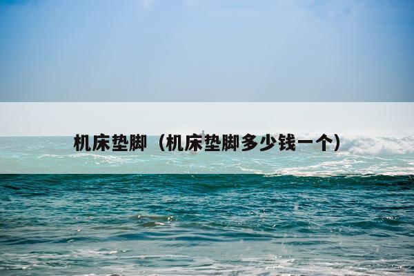 机床垫脚（机床垫脚多少钱一个）