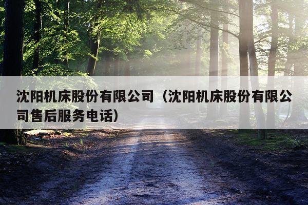 沈阳机床股份有限公司（沈阳机床股份有限公司售后服务电话）