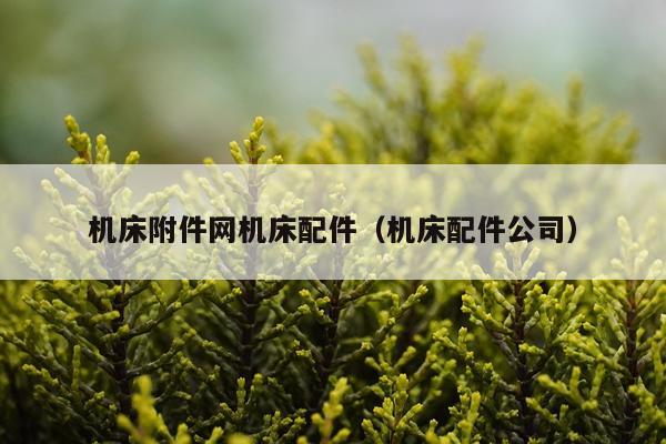 机床附件网机床配件（机床配件公司）