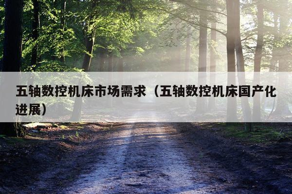 五轴数控机床市场需求(五轴数控机床国产化进展)
