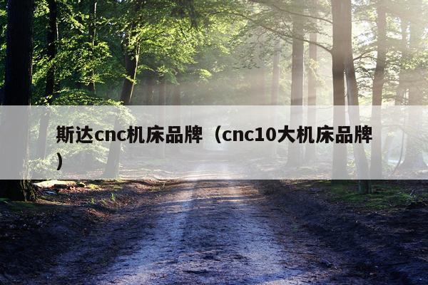 斯达cnc机床品牌（cnc10大机床品牌）