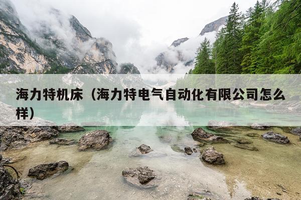 海力特机床（海力特电气自动化有限公司怎么样）