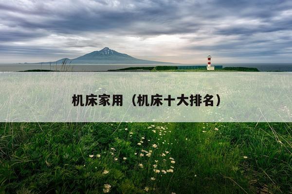 机床家用（机床十大排名）