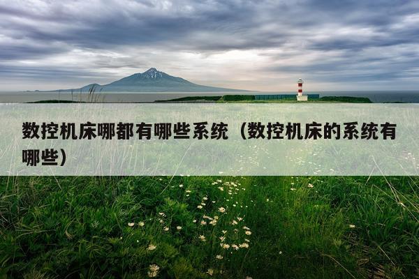 数控机床哪都有哪些系统(数控机床的系统有哪些)